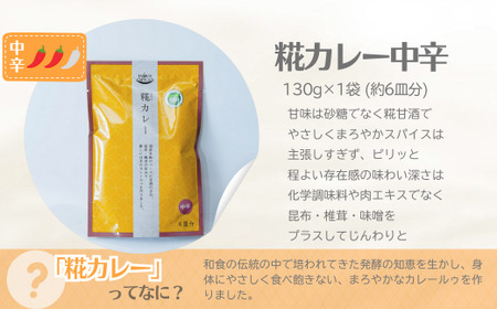 カレー粉 糀カレー 中辛 4袋 セット カレー粉 スパイスカレー カレー 井上スパイス