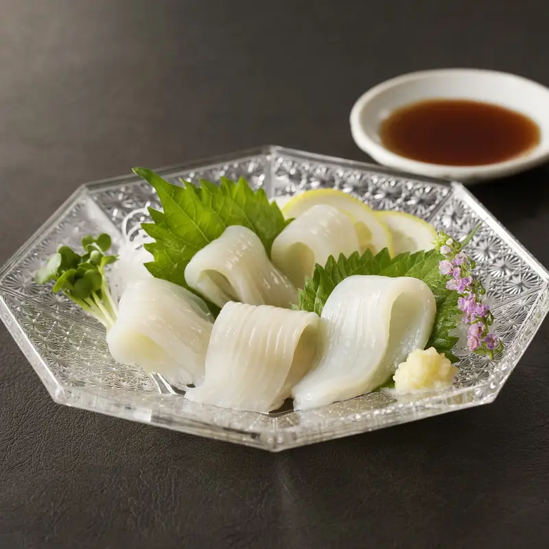 函館産いかソーメン２人前×２袋「函館朝市弥生水産」 いか イカソーメン お刺身 海鮮 北海道 函館市 ふるさと納税 お取り寄せ 送料無料_HD032-053