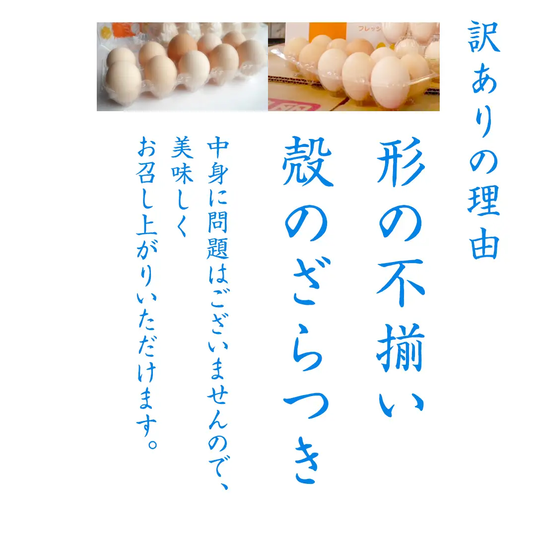もったいない卵 30粒 ( 26粒 + 破損補償分 4粒) 卵 たまご 鶏 養鶏場直送　新鮮　訳アリ　規格外　お得 ふるさと納税 5000円 [CZ005ya]
