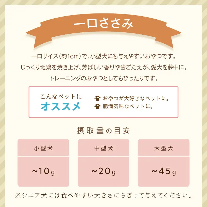 ペットフード研究所 国産無添加 一口ささみ 毎月200g 3回定期便 最初の月+50g【087C-117】