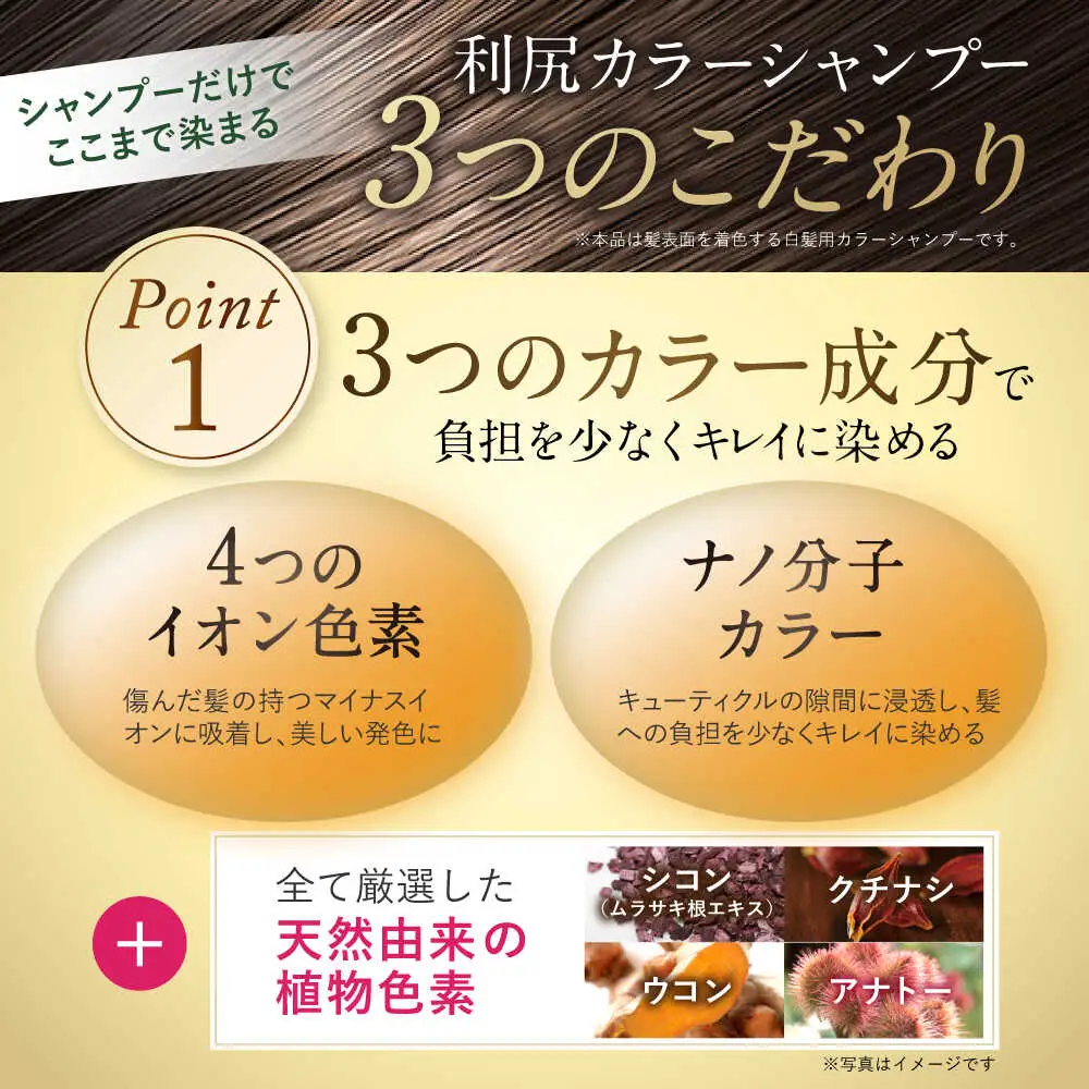 【色が選べる！2本セット】［白髪用］ 利尻カラーシャンプー 大容量サイズ＋利尻カラーケアコンディショナー 大容量サイズ ［無添加］ 糸島市 / 株式会社ピュール ヘアケア シャンプー [AZA071]