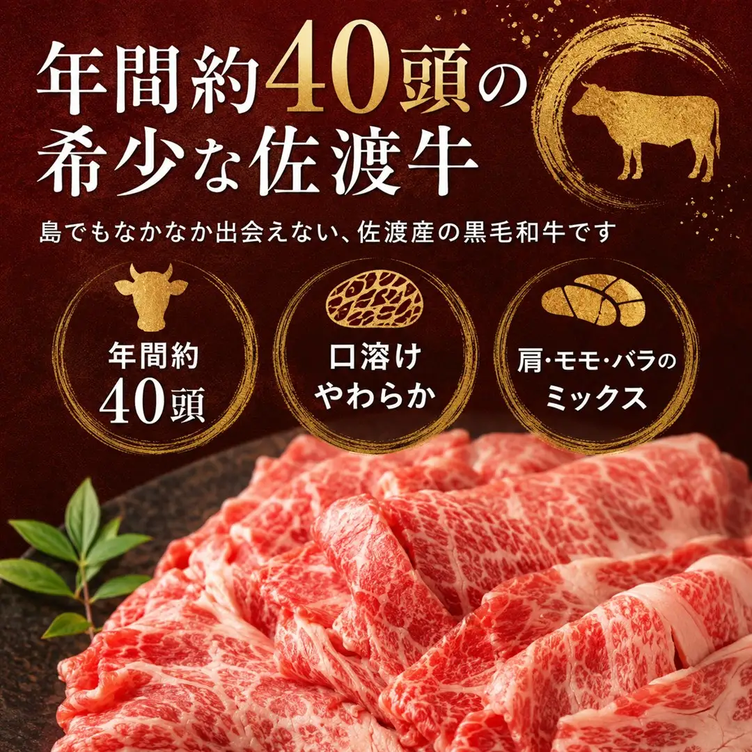  【9月数量限定】和牛 切り落し 400g 冷凍 | 牛肉 国産 新潟県 佐渡市