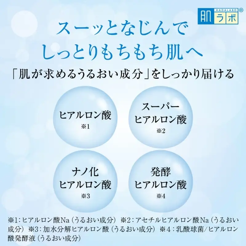 化粧水 ロート製薬 【 肌ラボ 極潤 】化粧水つめかえ４点セット【roht0003】