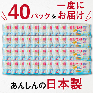 KIREI楽々 流せる重曹+セスキ トイレクリーナー24枚×40パック 流せるトイレクリーナー 便利トイレクリーナー 楽々簡単 トイレ掃除 掃除グッズ 年末大掃除 ハウスキーピング [032T09]