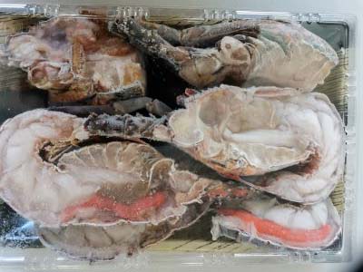 地元産　冷凍伊勢えびカット