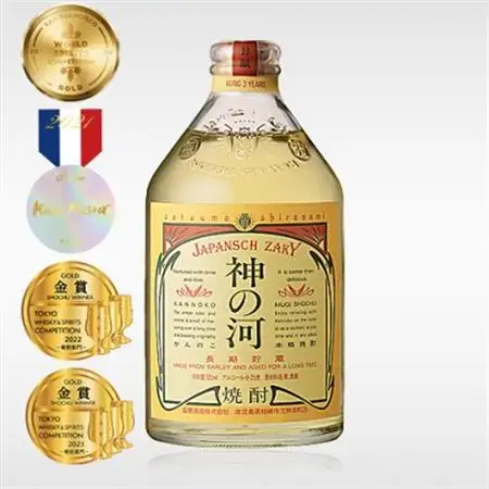 人気・神の河【25度】720ml×3本 A6-166_酒・アルコール 麦焼酎 焼酎 _【配送不可地域：離島】【1526231】