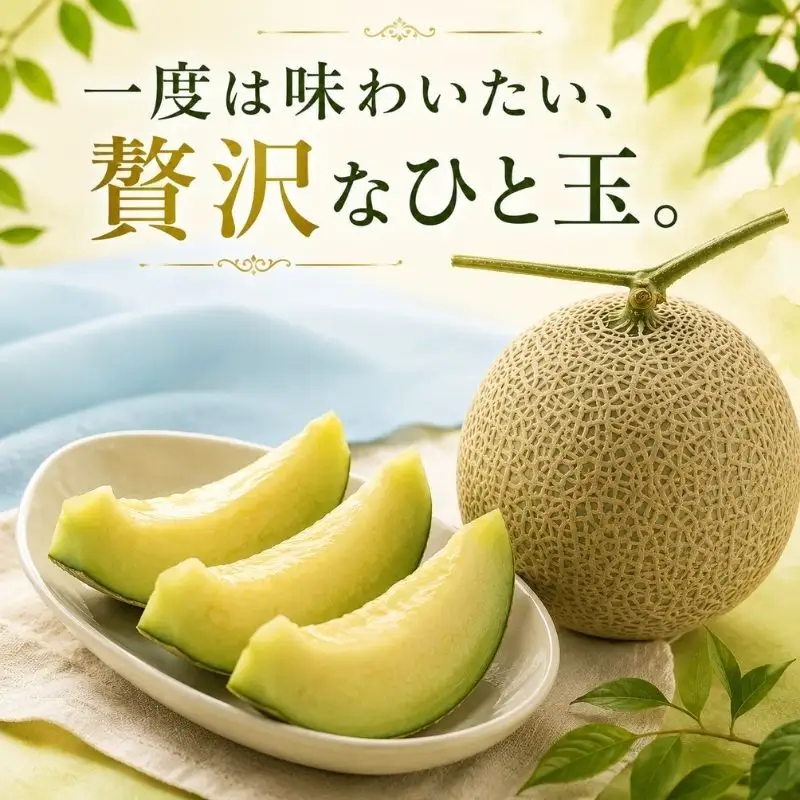 メロン 2026年7月上旬より順次発送 マスクメロン1.5kg×1個 メロン