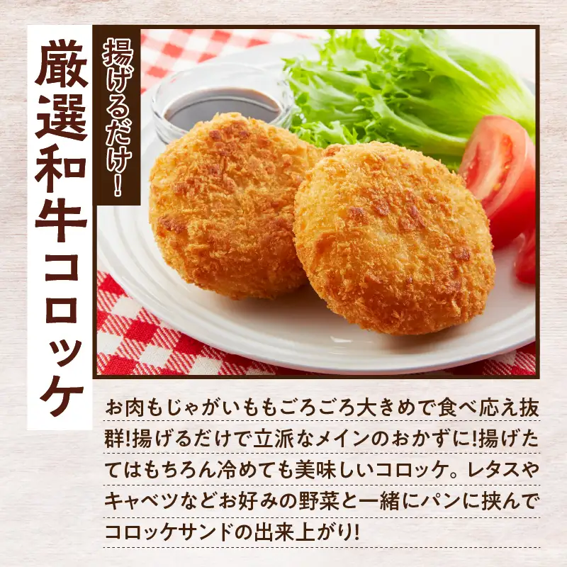 お肉屋さんの定番 おかず ！ お試し 18個 K002-018_01 肉 牛肉 惣菜 総菜 冷凍
