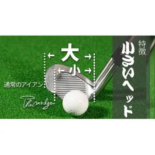 Thewedge 練習用 ウェッジ ( メッキ )　ゴルフウェッジ　かっ飛びゴルフ塾 浦大輔 考案 練習用ウェッジ ゴルフウェッジ ゴルフ The Wedge ザ・ウェッジ