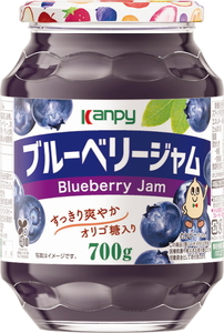 ジャム　カンピー 700ｇ ブルーベリージャム 1ケース(6本入) 詰め合わせジャム