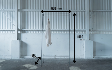 【SIKAKU】 FOLDING HANGER RACK  (折りたたみ ハンガーラック) インテリア ハンガーラック