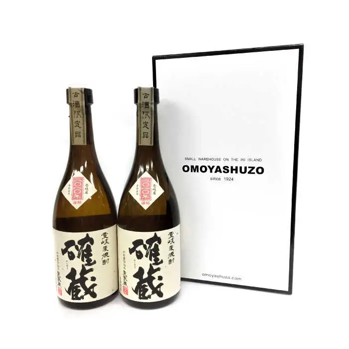 【全2回定期便】重家酒造　確蔵　720ml　2本組《壱岐市》【株式会社ヤマグチ】焼酎 壱岐焼酎 麦焼酎 酒 アルコール [JCG135]