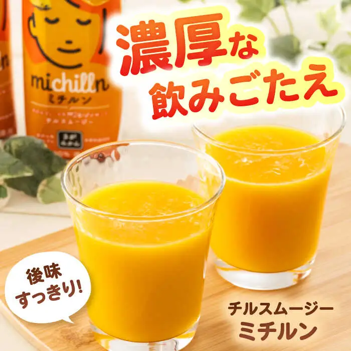 果汁100％ チルスムージーミチルン（330ml×12本） / みかんパイン オレンジ スムージー  / 佐賀県 / さが風土館季楽 [41AABE105]