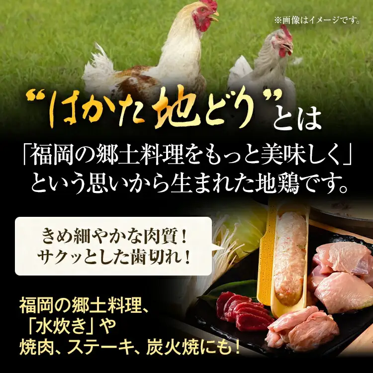 はかた地どりモモムネセット2kg（1kg×2p） お取り寄せグルメ お取り寄せ お土産 九州 福岡土産 取り寄せ グルメ MEAT PLUS CP036