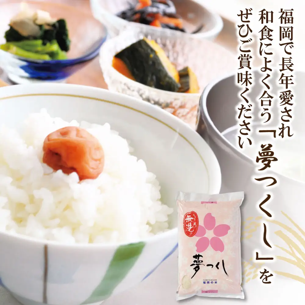 Z17-13 令和7年産 無洗米 夢つくし5kg