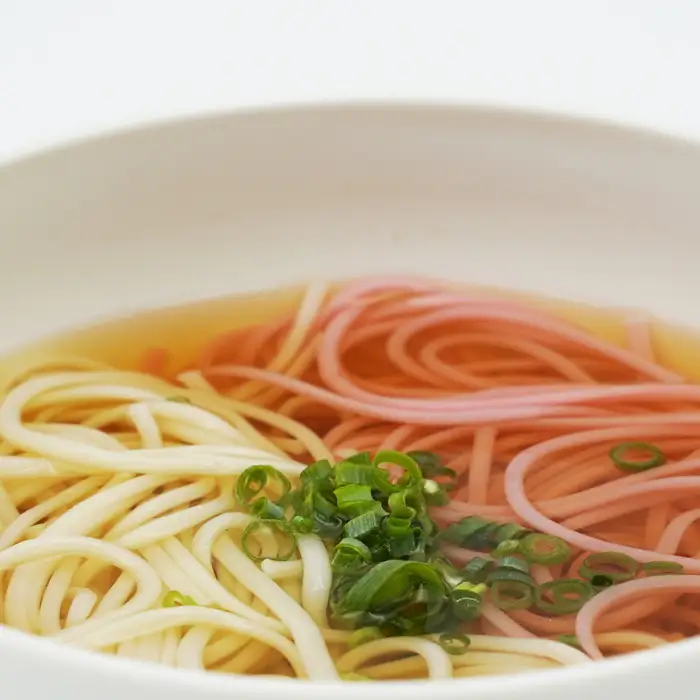 五島うどん2色セット（紅白）五島手延うどん250g×2・梅うどん200g×1 あごだしスープ10g×6[RAM040] うどん 五島うどん 麺 うどん 五島うどん 麺九州 長崎