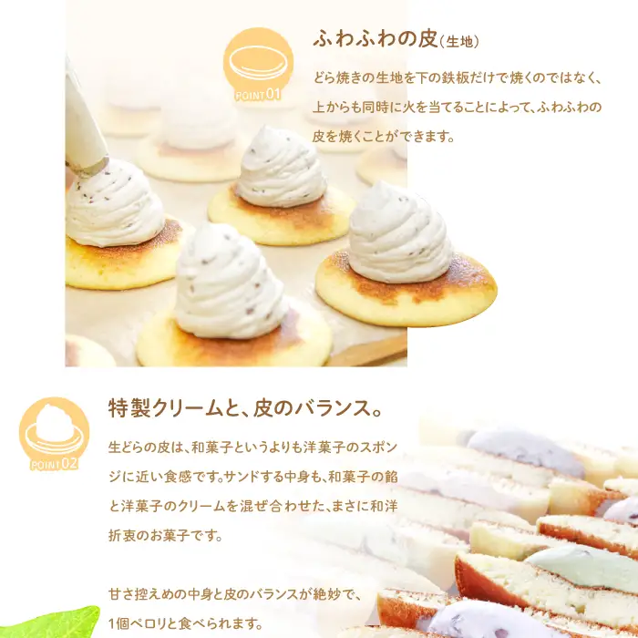噂の生どら10個セット（ 小倉 プリン ）【 生どら どらやき どら焼き 2種 各5個 お菓子 詰め合わせ セット 個包装 スイーツ 特製クリーム 洋風どら焼き 冷凍 洋菓子 和菓子 おやつ 茶菓子 おしゃれ 贈り物 ギフト プレゼント お土産 】
