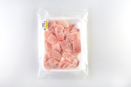 手間いらず！約1kgビンチョウマグロ切落し マグロタタキセット (a12-323)