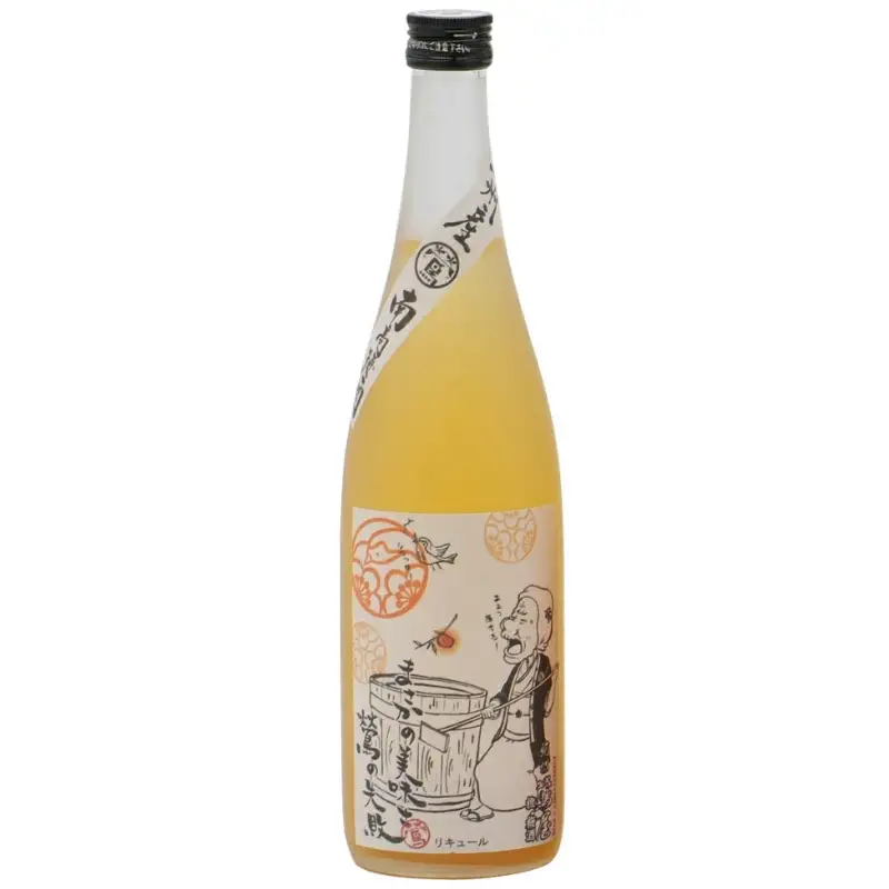 橙梅酒 720ml 12度 / 和歌山 田辺市 紀州南高梅 南高梅 梅 梅酒 ロック ソーダ割り ギフト 家飲み 酒 お酒 水割り ギフト プレゼント 富田の水 モンドセレクション 橙 ばばあの梅酒【dnm006】