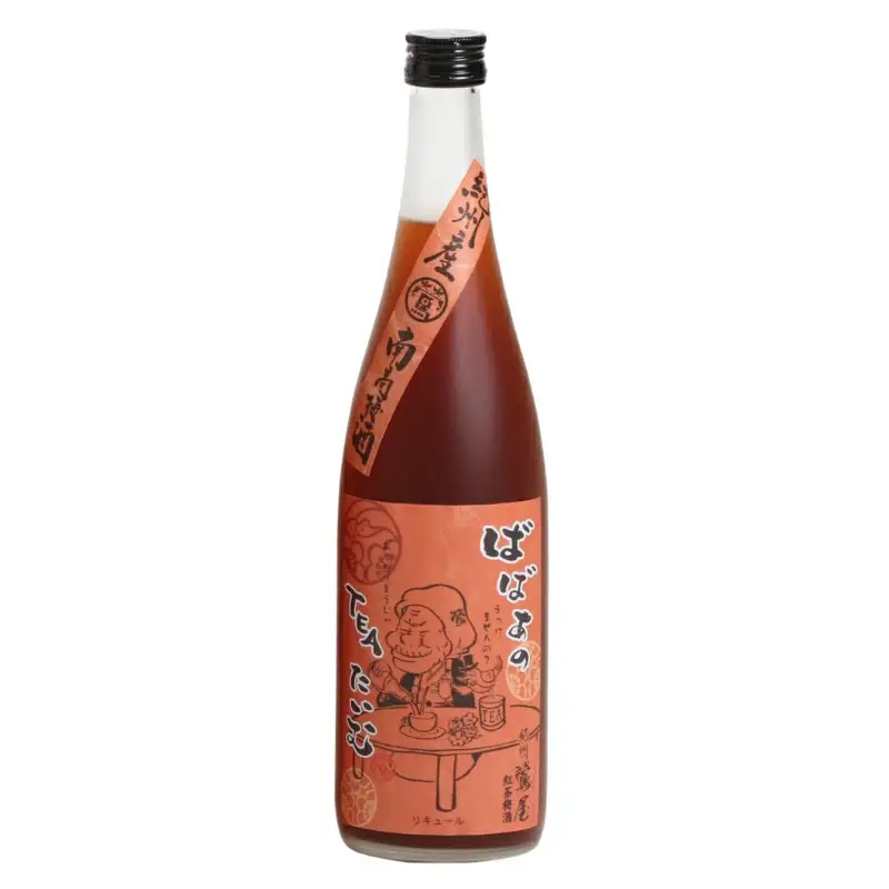 紅茶梅酒 720ml 12度 / 和歌山 田辺市 紀州南高梅 南高梅 梅 梅酒 ロック ソーダ割り ギフト 家飲み 酒 お酒 水割り ギフト プレゼント 富田の水 モンドセレクション ばばあの梅酒 紅茶 【dnm010】