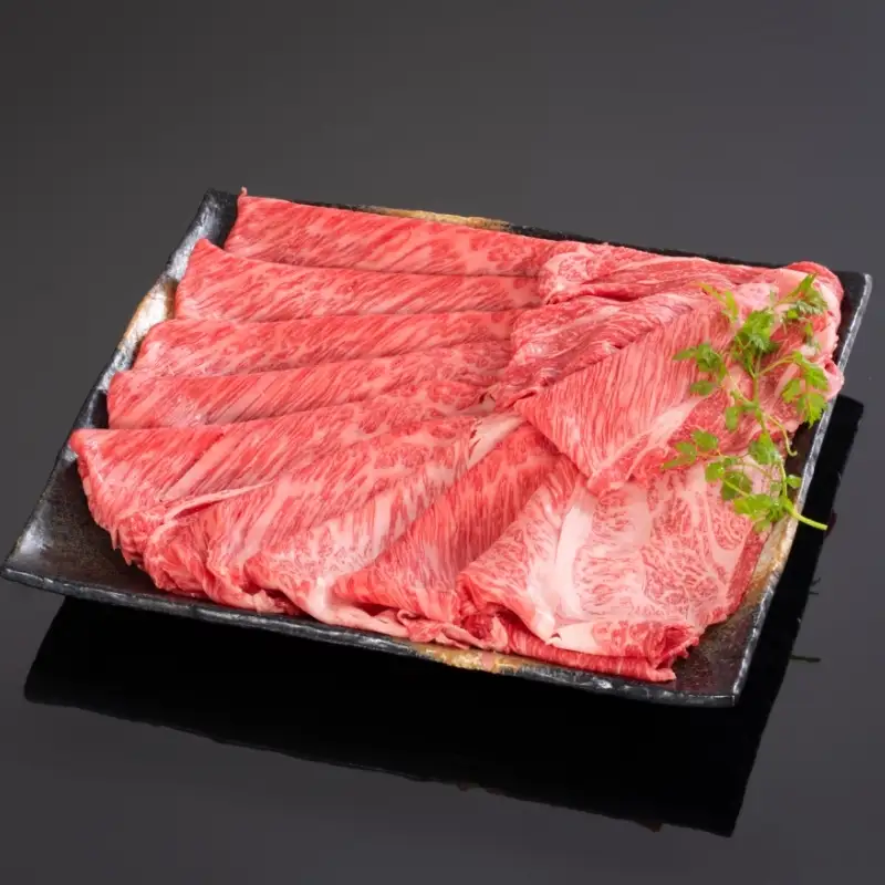 熊野牛 すき焼き・しゃぶしゃぶ肩ローススライス 500g【mtf424A】