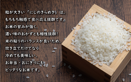 先行予約 新米 令和7年産 にじのきらめき 20kg 35000円 お米 白米 精米 米 こめ 産地直送 国産 農家直送 期間限定 数量限定 特産品 令和7年度産 2025年産 新品種 大粒 もっちり 粘り 甘み おいしい おにぎり 人気 コシヒカリ に負けない 内祝い お祝い 贈答品 お返し プレゼント 土産 御礼 お礼 お取り寄せ 愛南町 愛媛県 