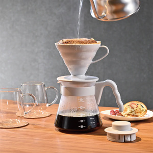 HARIO V60 コーヒーサーバー 02 セット［VCSD-02-PGR］｜ HARIO ハリオ_FI16