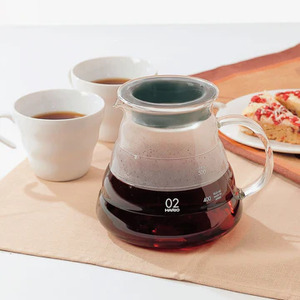 HARIO V60 グラスサーバー 600 クリア［XGSR-60-TB］※離島への配送不可｜ハリオ おしゃれ 耐熱 ガラス 食器 器 熱湯 コーヒーポット 珈琲ポット ガラスポット ポット ピッチャー コーヒー キッチン 日用品 キッチン用品 食洗器可 電子レンジ可_FI40