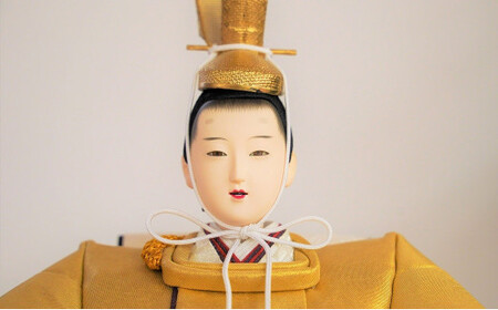 【雛人形の最高峰】瀞本金箔・金沢金箔を使用した最高級雛人形 人形作り40年 “平安天鳳”作  名入れ旗付き 皆紅 豪華 絢爛 黄金 純金 H067-068