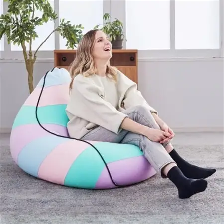 Yogibo Lounger レインボー サンセット_雑貨・日用品  家具・インテリア _【配送不可地域：離島】【1172332】