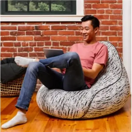 Luxe Lounger ライトグレー_雑貨・日用品  家具・インテリア _【配送不可地域：離島】【1172354】