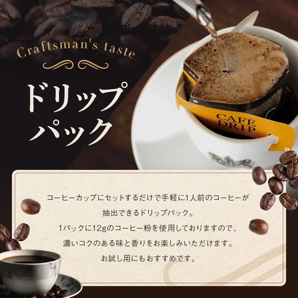 【イノダコーヒ】ドリップコーヒー４袋詰合せ｜京都 珈琲 人気ブランド ドリップ