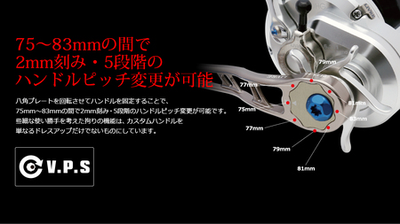 LIVRE リブレ BJ 75-83（ダイワ／シマノM8 左）（チタン×レッド） F25N-718[AMBB154-4]