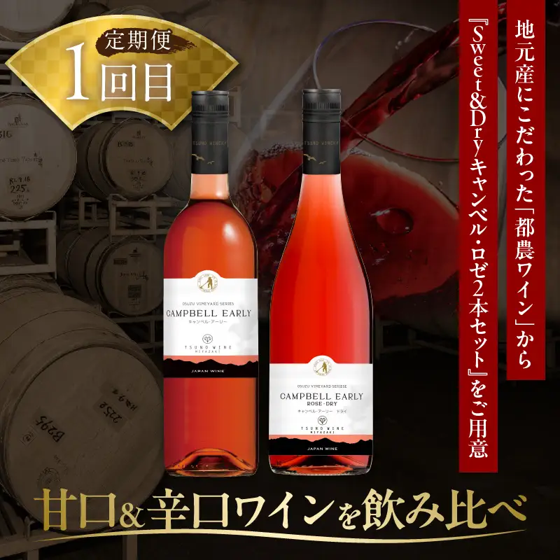 ≪定期便≫＼1か月に2回お届け!!／都農ワイン×うなぎ蒲焼★最強コンビ 酒 飲料 鰻 魚介 国産_T999-0035
