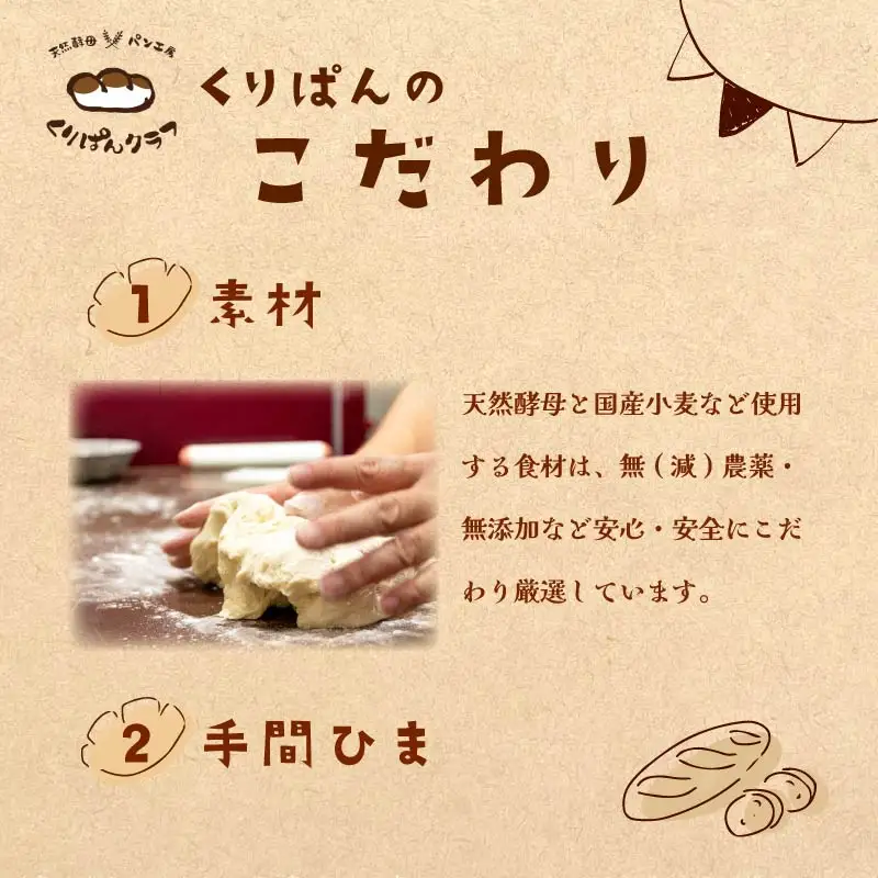 パン くりぱんクラブのリッチ食パンセット（レーズン食パン・くるみ食パン各１個 計２個） パン くりぱんクラブ パン ギフト プレゼント 贈答品 お礼の品 6-003
