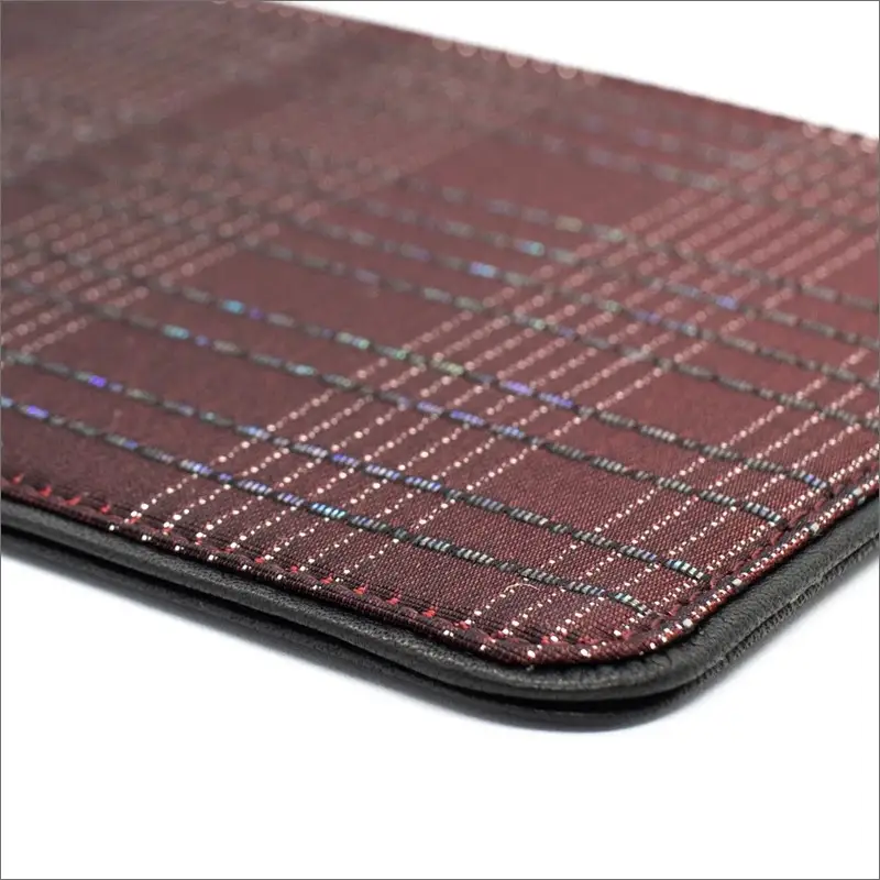＜TAMIYA RADEN/民谷螺鈿＞Sea shell Smart Wallet ver.2 ボルドー