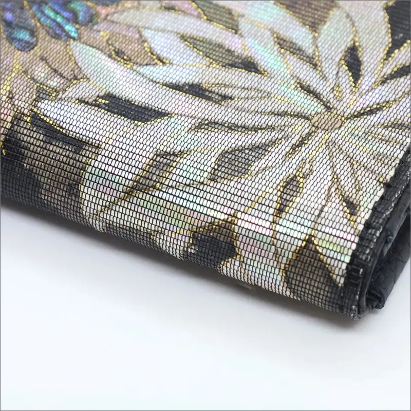 TAMIYARADEN /民谷螺鈿 Card Case 「HANA」 noir※プレゼントパッケージ