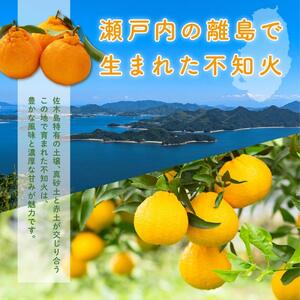 【先行受付】瀬戸内 島の不知火 約5kg 白鷺農園《2027年2月下旬～4月上旬頃出荷》 デコポン と同品種  旬 柑橘 フルーツ 果物 しらぬい デコポン 贈答 不知火 164002