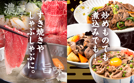 牛肉 切り落とし くまもと黒毛和牛 A4 または A5 1000g 500g × 2 1kg 牛肉 冷凍 《11月下旬-12月下旬頃出荷》冷凍庫 個別 取分け 小分け 個包装 しゃぶしゃぶ すき焼き ブランド牛 黒毛和牛 牛 st-p