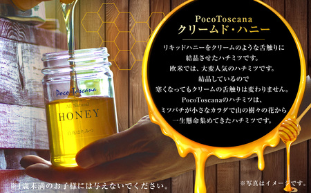 クリームド・ハニー 200g瓶×2本セット 計400g はちみつ ハチミツ 蜂蜜 ハニー 非加熱 酵素 長崎県