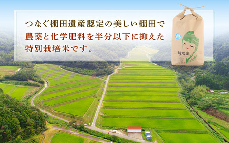 【令和6年 新米】越地 (こいち) 産 特別栽培米 コシヒカリ【白米】 計5kg [m24-a006]