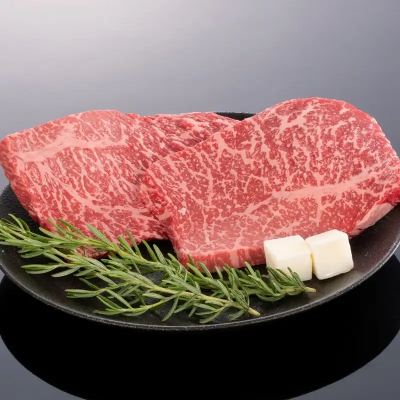 熊野牛赤身ステーキ　200g×2枚【mtf438】