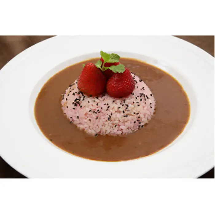 こしがや苺カレー 5個セット | レトルト ご当地カレー オリジナルカレー フルーツ入り アレルギー8品目不使用 グルテンフリー 越谷産苺 米粉使用 埼玉県 越谷市 特産品