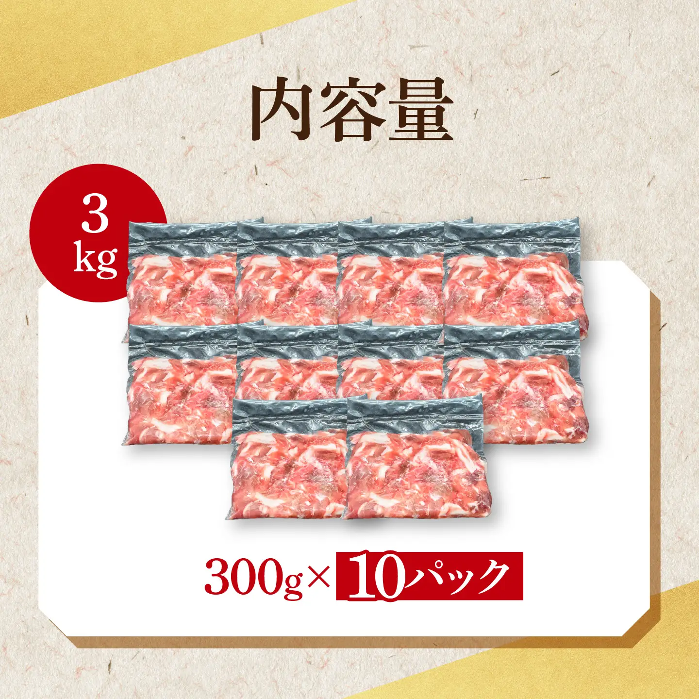 豚肉 切り落とし 3kg  ( 茨城県共通返礼品・茨城県産 ) _CY050