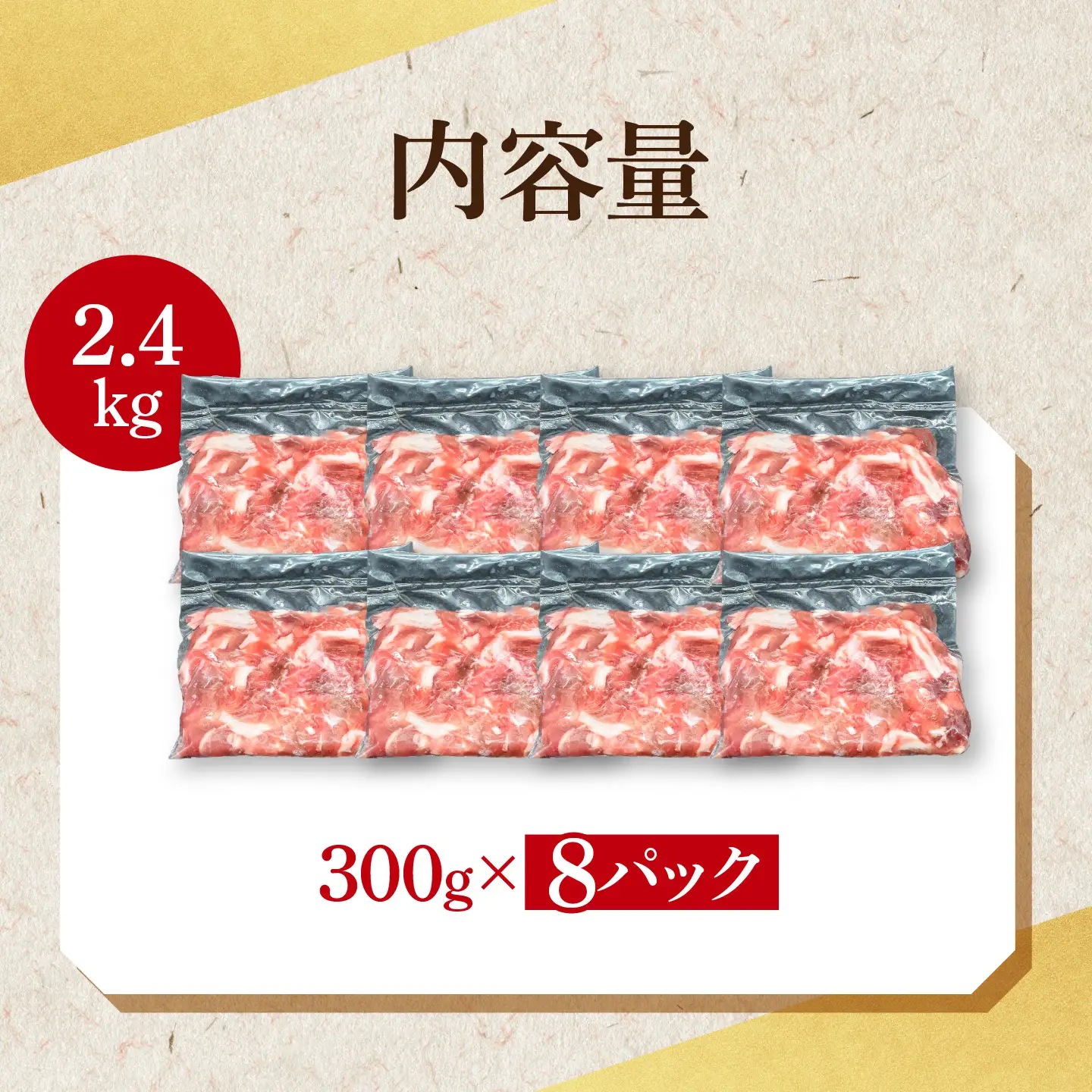 豚肉 切り落とし 2.4kg  ( 茨城県共通返礼品・茨城県産 )_CY049