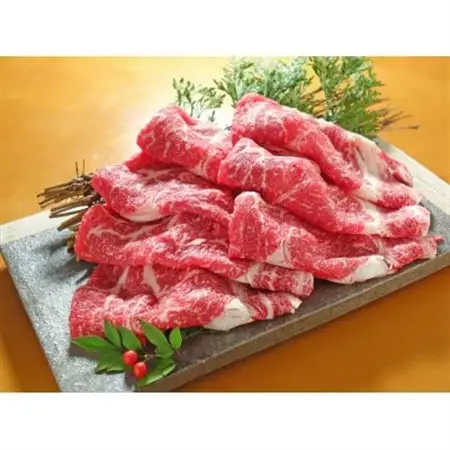 あか牛リブローススライス　400g(美里町)_肉 すき焼き 牛肉 すきやき スキヤキ  肉 しゃぶしゃぶ 牛肉 牛しゃぶ  肉 和牛 牛肉 _【配送不可地域：離島】【1542415】