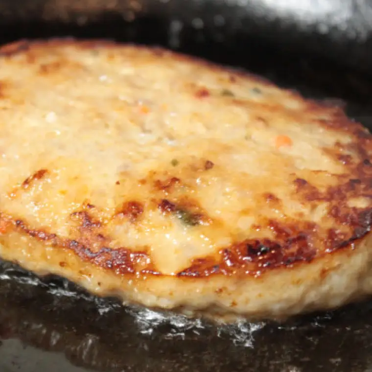 チキン ハンバーグ 120g×5枚 (AJ017) 農場直営親鶏肉使用 ハンバーグ