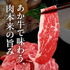 オアシス九州 熊本県産あか牛 切り落とし 500g スライス  すき焼き用 (250g×2パック) 小分け 冷凍 _U117-0023_1
