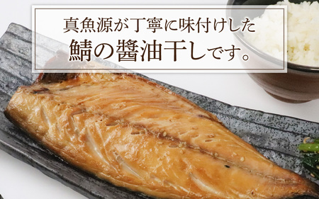 【TVで紹介されました】鯖の醤油干し / 旅サラダ 鯖 さば 干物 醤油干し 醤油 ふっくら フライ 天ぷら ジューシー 小浜市 / 真魚源【配送不可地域：北海道・沖縄・離島】 [BFCJ008] 
