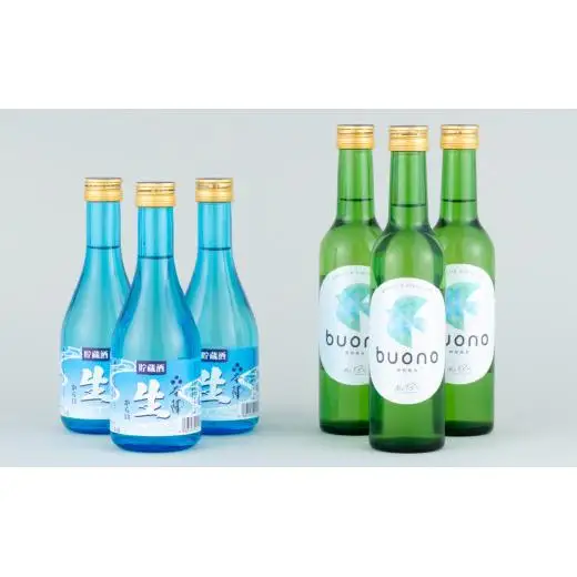 ひやしてスッキリ飲める日本酒300mlの6本セット